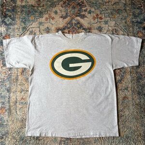 Vintage NFL Green Bay Packers Logo T-shirt Size XXL